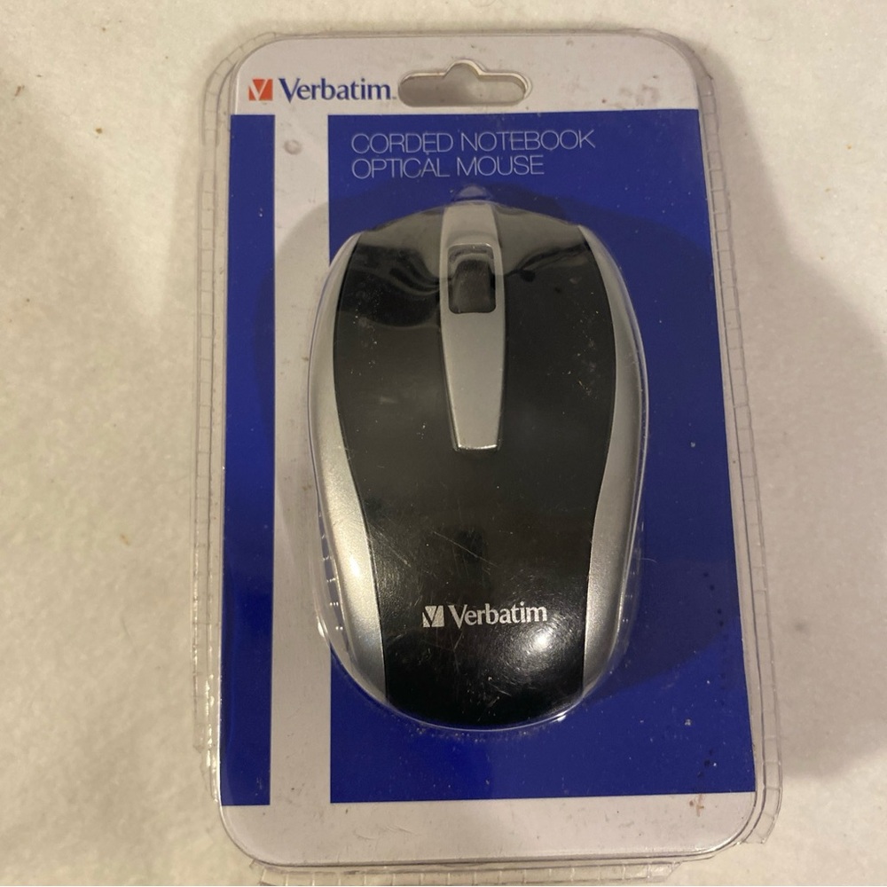 Black and Silver Ergonomic Computer Mouse for Enhanced Productivity